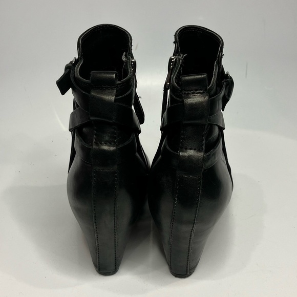 Sam Edelman Maddox black leather ankle boots size 8 - Picture 4 of 6